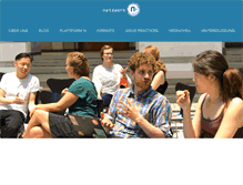 Tablet Screenshot of netzwerk-n.org